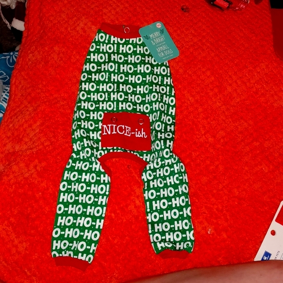 Extra small pajamas for Christmas for your dog